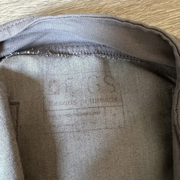 FIGS Livingston Basic Scrub Pants gray straight leg trouser  sz S/P - Picture 9 of 9